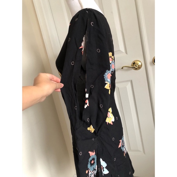 Free people Sunshadows slit sleeve minidress - Picture 7 of 8